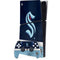 NHL Seattle Kraken Striped PS5 Slim Digital Edition Bundle Skin