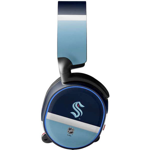NHL Seattle Kraken Striped SteelSeries Arctis 5 Skin