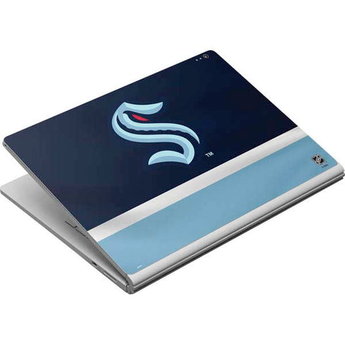 NHL Seattle Kraken Striped Surface Book Skin