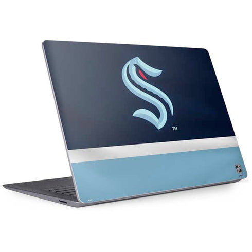 NHL Seattle Kraken Striped Surface Laptop 3 13.5in Skin