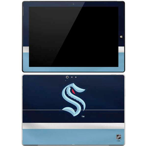 NHL Seattle Kraken Striped Surface Pro 3 Skin