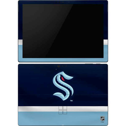 NHL Seattle Kraken Striped Surface Pro 6 Skin