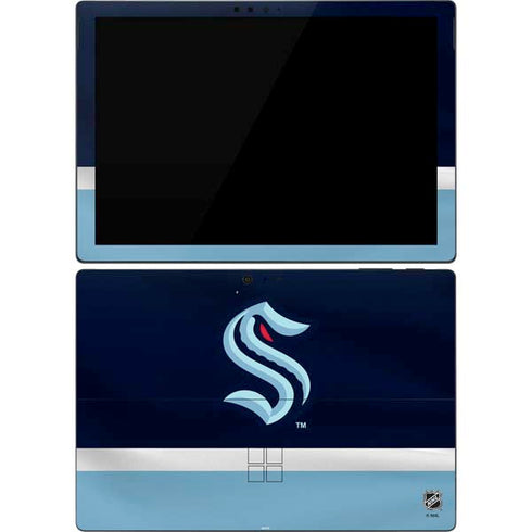 NHL Seattle Kraken Striped Surface Pro 7 Skin