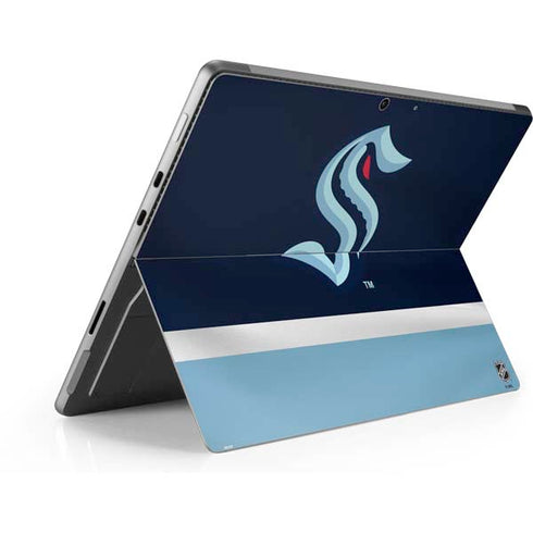 NHL Seattle Kraken Striped Surface Pro 8 Skin