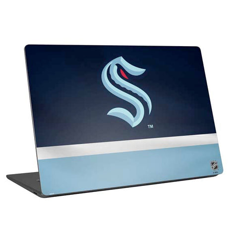 NHL Seattle Kraken Striped Universal Laptop 12in (9.8 x 6.8in) Skin