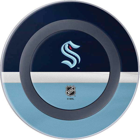 NHL Seattle Kraken Striped Wireless Charger Skin