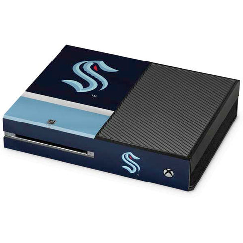 NHL Seattle Kraken Striped Xbox One Console Skin