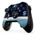 NHL Seattle Kraken Striped Xbox One Elite Controller Skin