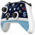 NHL Seattle Kraken Striped Xbox One S Controller Skin