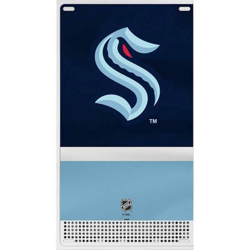 NHL Seattle Kraken Striped Xbox Series S Bundle Skin