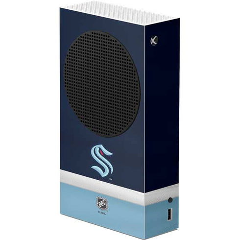 NHL Seattle Kraken Striped Xbox Series S Console Skin