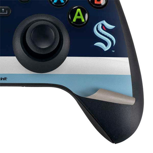NHL Seattle Kraken Striped Xbox Series X Bundle Skin
