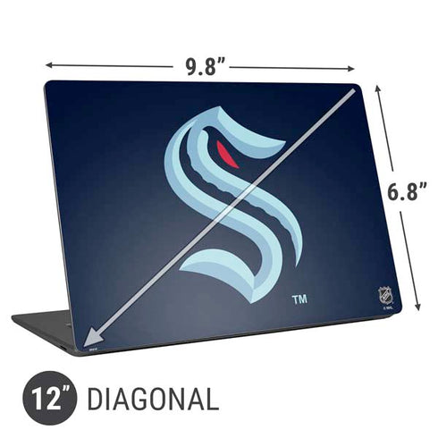 NHL Seattle Kraken Universal Laptop 12in (9.8 x 6.8in) Skin