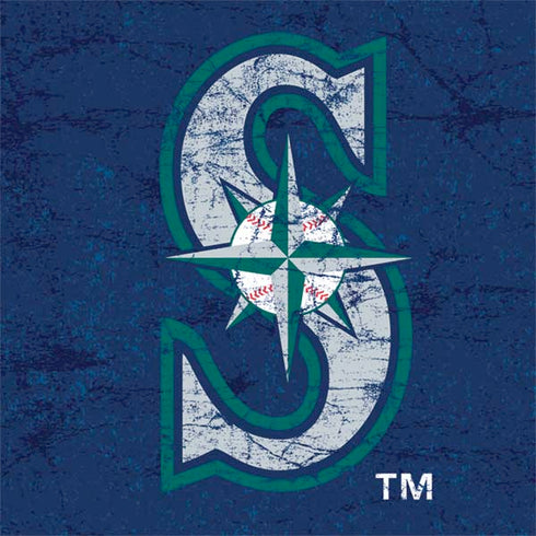 MLB Seattle Mariners - Solid Distressed Nintendo 2DS XL (2017) Skin