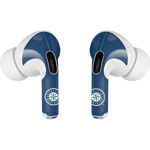 MLB Seattle Mariners - Solid Distressed AirPods Pro 2nd Gen Skin
