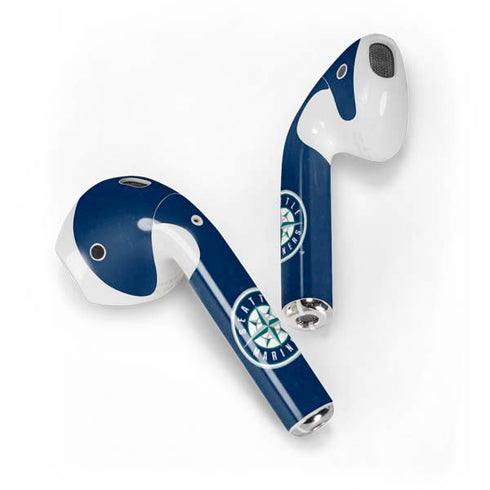 MLB Seattle Mariners - Solid Distressed Apple AirPods 2 Skin