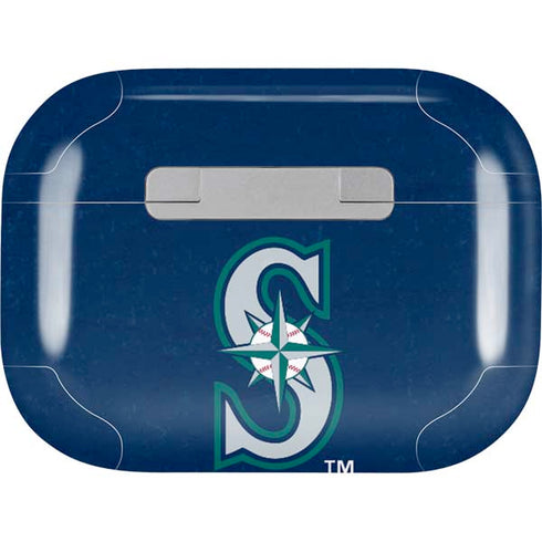MLB Seattle Mariners - Solid Distressed Apple AirPods Pro Skin