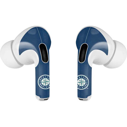 MLB Seattle Mariners - Solid Distressed Apple AirPods Pro Skin