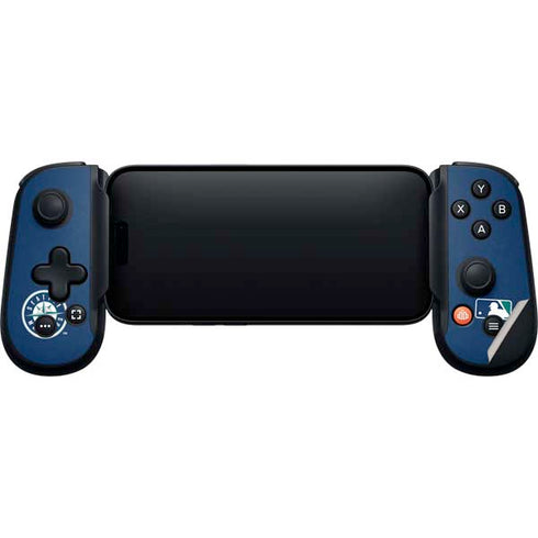 MLB Seattle Mariners - Solid Distressed Backbone One for iPhone Game Controller Skin