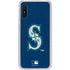 MLB Seattle Mariners - Solid Distressed Galaxy A10e Clear Case