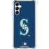 MLB Seattle Mariners - Solid Distressed Galaxy A14 5G Clear Case
