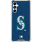 MLB Seattle Mariners - Solid Distressed Galaxy A15 5G Clear Case