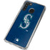 MLB Seattle Mariners - Solid Distressed Galaxy A21 Clear Case