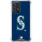MLB Seattle Mariners - Solid Distressed Galaxy A52 5G Clear Case