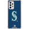 MLB Seattle Mariners - Solid Distressed Galaxy A53 5G Clear Case