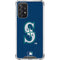 MLB Seattle Mariners - Solid Distressed Galaxy A72 5G Clear Case