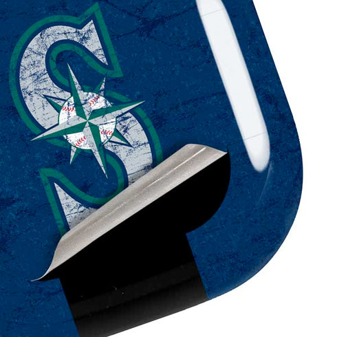 MLB Seattle Mariners - Solid Distressed Galaxy Buds Pro Skin