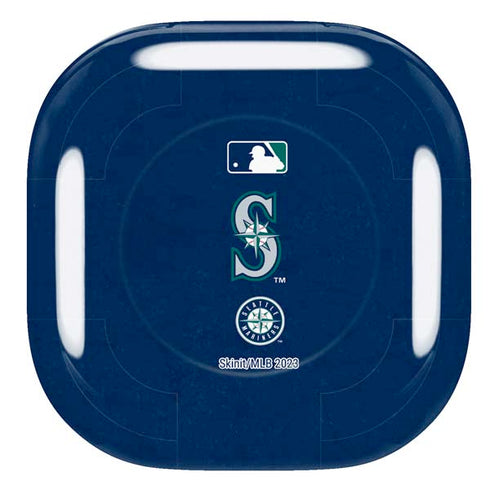 MLB Seattle Mariners - Solid Distressed Galaxy Buds Pro Skin