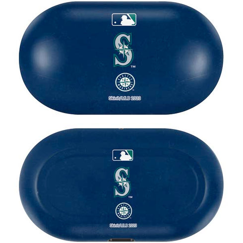 MLB Seattle Mariners - Solid Distressed Galaxy Buds Skin