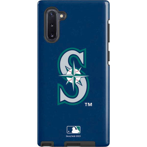 MLB Seattle Mariners - Solid Distressed Galaxy Note 10 Pro Case