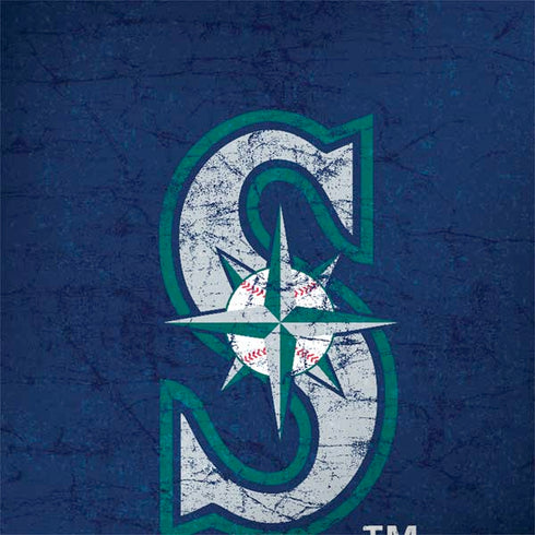 MLB Seattle Mariners - Solid Distressed Galaxy Note 8 Skin