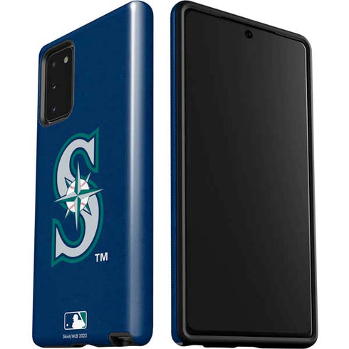 MLB Seattle Mariners - Solid Distressed Galaxy Note20 5G Pro Case