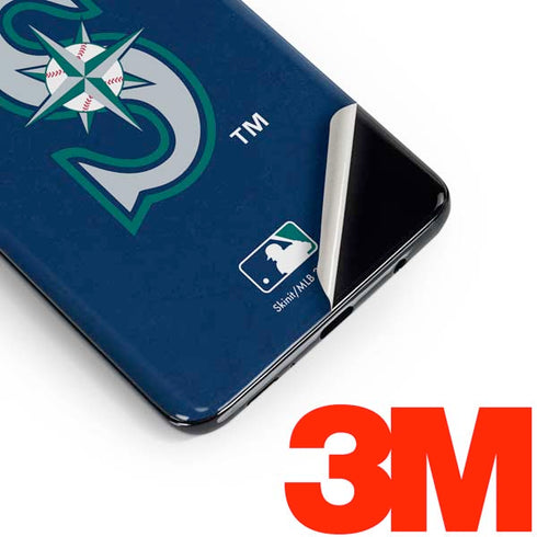 MLB Seattle Mariners - Solid Distressed Galaxy S10 Skin