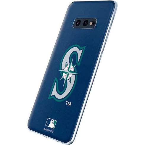 MLB Seattle Mariners - Solid Distressed Galaxy S10e Skin