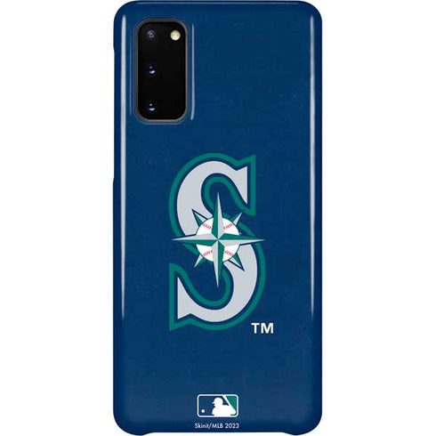 MLB Seattle Mariners - Solid Distressed Galaxy S20 Lite Case