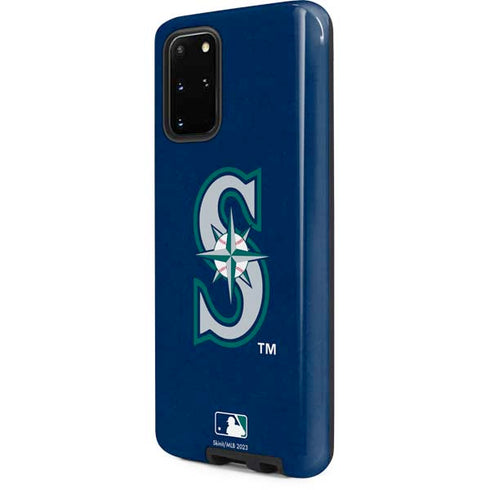 MLB Seattle Mariners - Solid Distressed Galaxy S20 Plus Pro Case