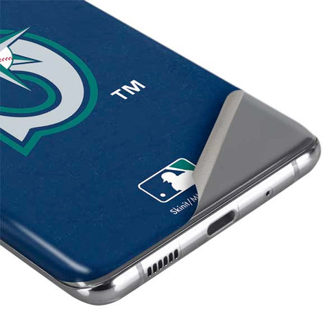 MLB Seattle Mariners - Solid Distressed Galaxy S20 Plus Skin