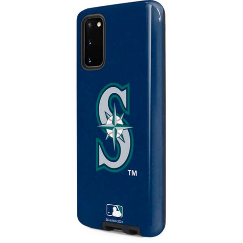 MLB Seattle Mariners - Solid Distressed Galaxy S20 Pro Case