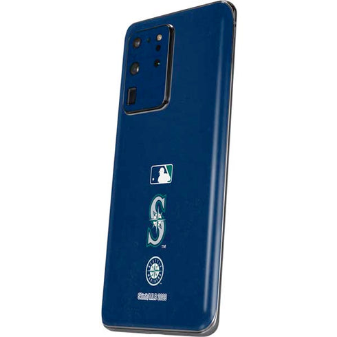 MLB Seattle Mariners - Solid Distressed Galaxy S20 Ultra 5G Skin