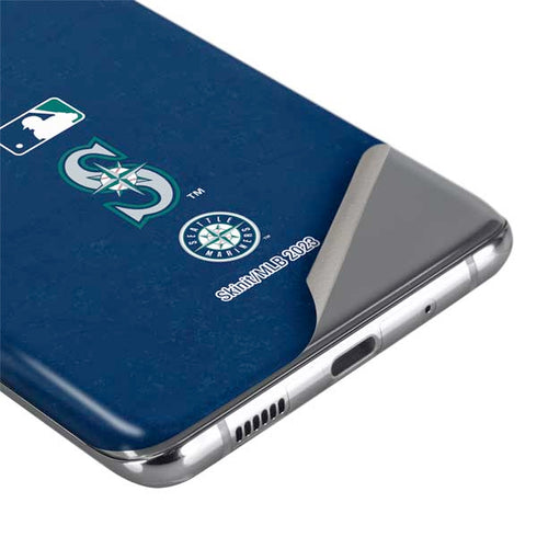 MLB Seattle Mariners - Solid Distressed Galaxy S20 Ultra 5G Skin