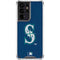MLB Seattle Mariners - Solid Distressed Galaxy S21 Ultra 5G Clear Case