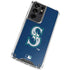 MLB Seattle Mariners - Solid Distressed Galaxy S21 Ultra 5G Clear Case