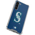 MLB Seattle Mariners - Solid Distressed Galaxy S23 Plus Clear Case