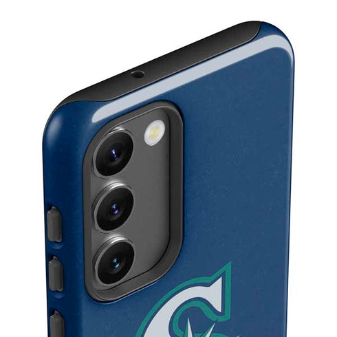 MLB Seattle Mariners - Solid Distressed Galaxy S23 Plus Pro Case