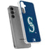 MLB Seattle Mariners - Solid Distressed Galaxy S24 Plus Clear Case