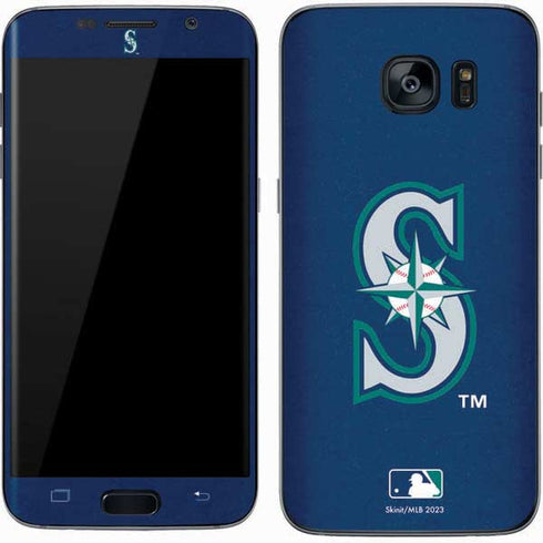 MLB Seattle Mariners - Solid Distressed Galaxy S7 Skin